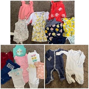0-3 month clothing haul
